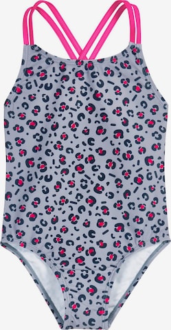 PLAYSHOES Uimapuku värissä harmaa: etupuoli