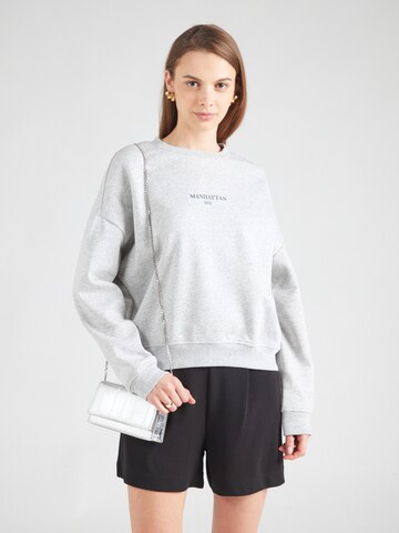 ONLY Sweatshirt 'ONLSWEAT' in Grau: Vorderseite