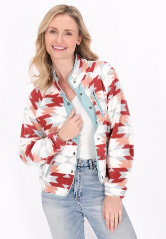 Veste mi-saison usha BLUE LABEL en rouge : devant