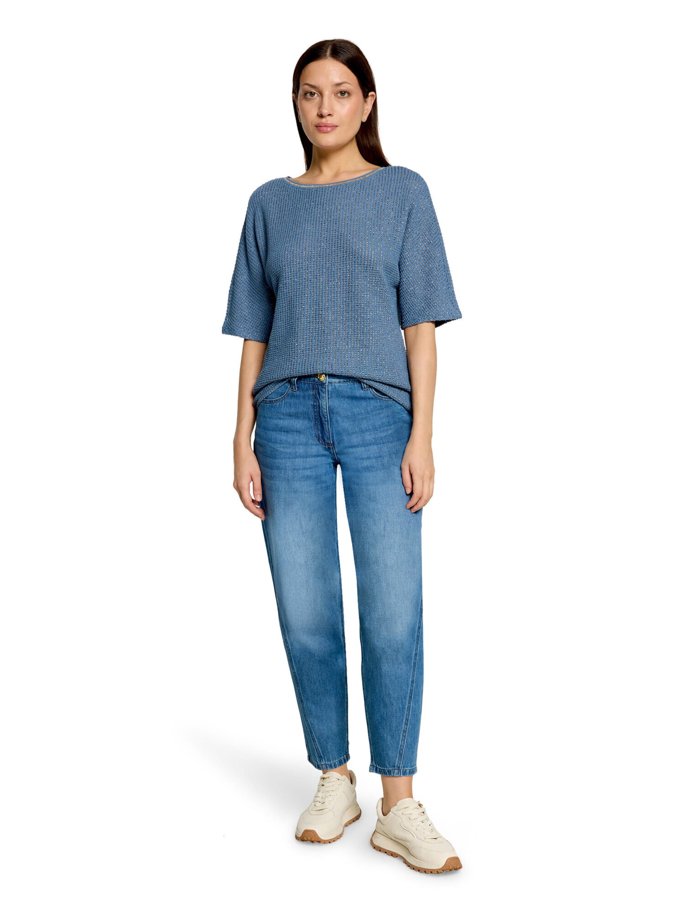 Felpa di Betty Barclay in blu: frontale