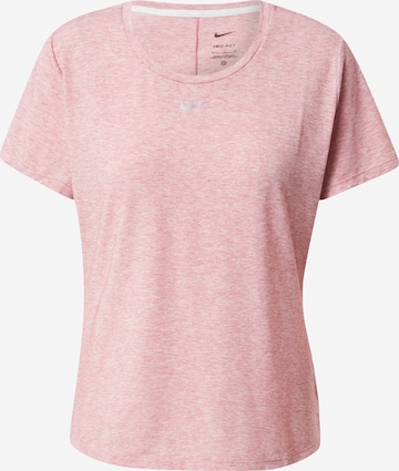 NIKE Λειτουργικό μπλουζάκι σε ροζ: μπροστά