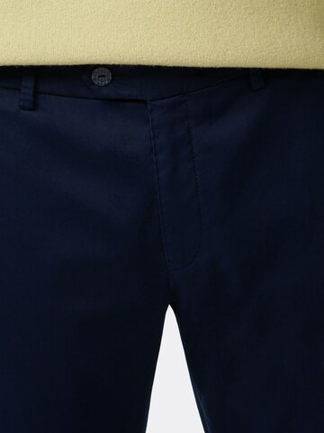 Coupe slim Pantalon chino MMX Germany en bleu