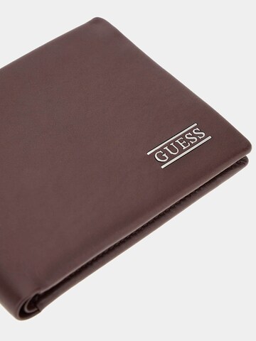 GUESS Wallet 'New Boston' in Brown