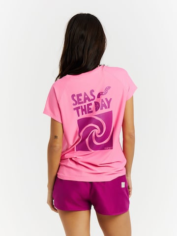 PROTEST Performance shirt 'PRTCal' in Pink