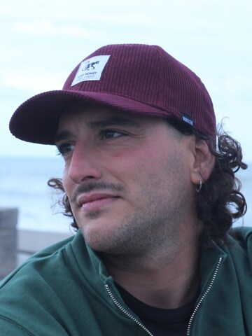 Cappello da baseball sportivo di Surf Monkey in rosso