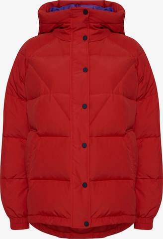 The Jogg Concept Between-Season Jacket in Red: front