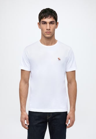 Abercrombie & Fitch Särk 'EVERYDAY ESSENTIAL', värv valge: eest vaates
