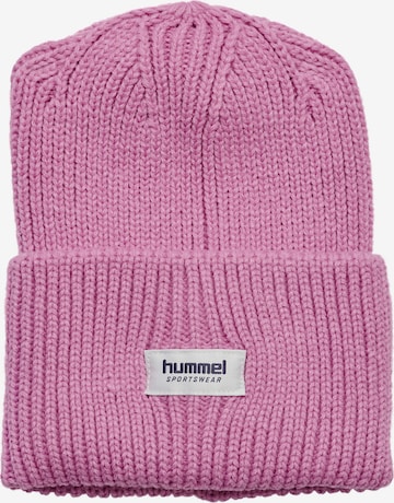 Bonnet Hummel en rose : devant