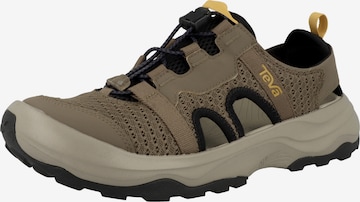 TEVA Hiking Sandals 'Outflow' in Brown: front