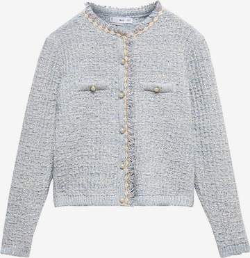 MANGO Cardigan 'COQUITA' i blå: forside