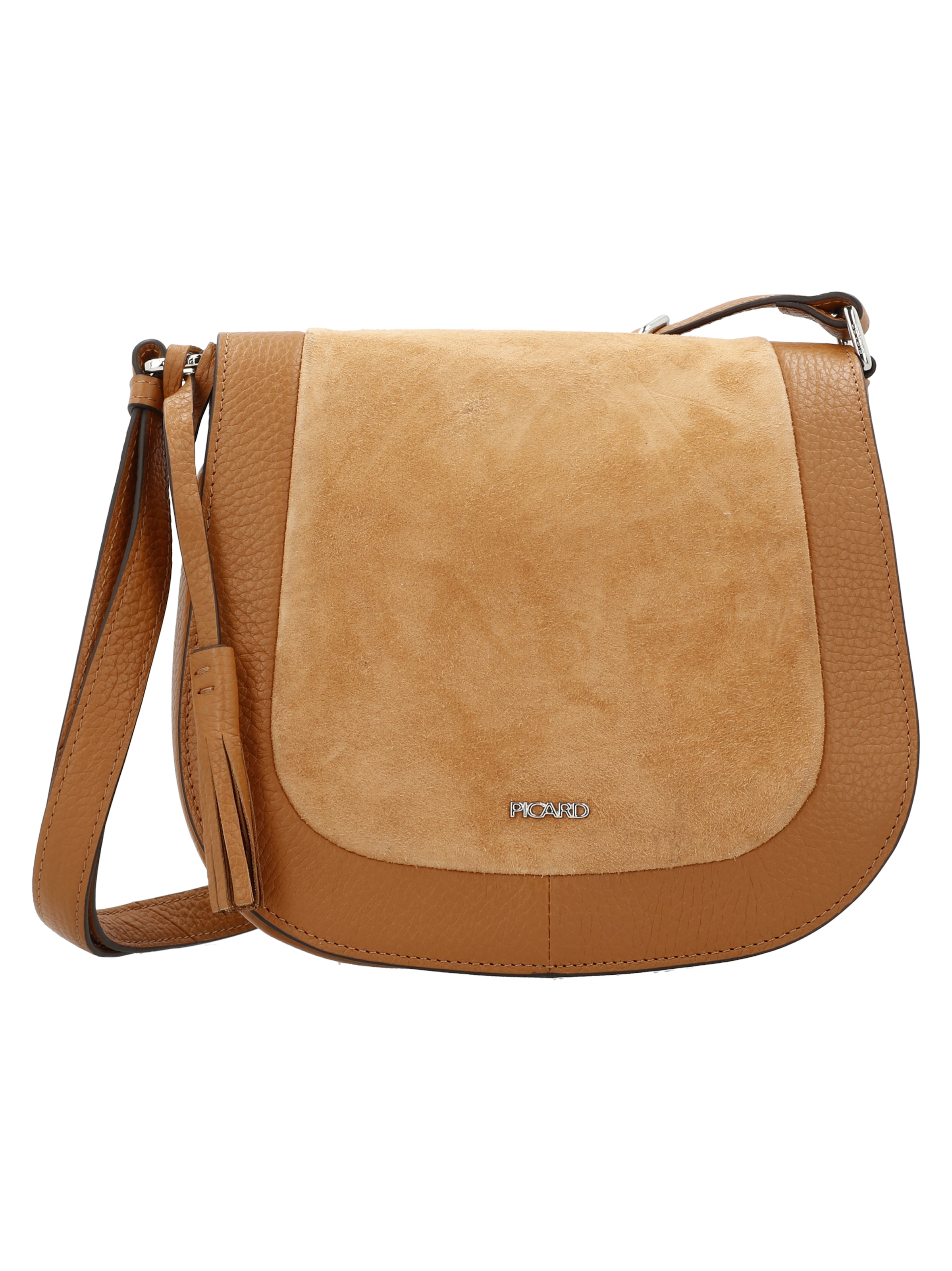 Picard Schoudertas 'Journey' in Bruin: voorkant