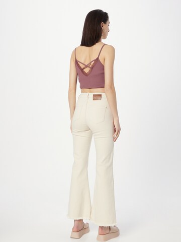 Noisy may Flared Jeans 'Nat' i beige