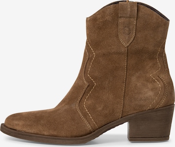 Bottes de cowboy TAMARIS en marron