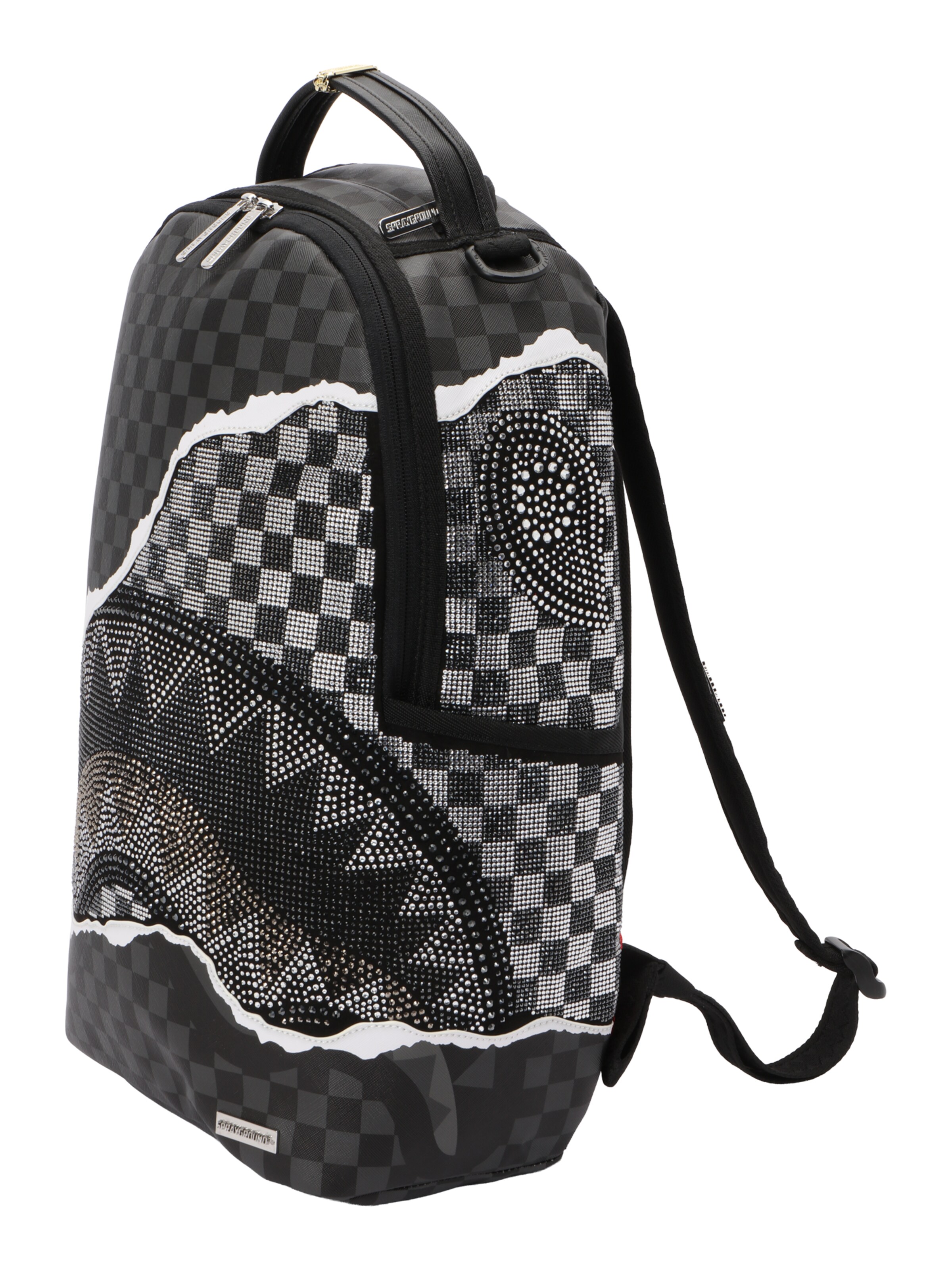 Sprayground Backpack 'DIAMOND TEAR' in Black