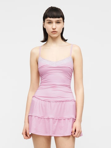 HOLLISTER - Vestido em rosa: frente