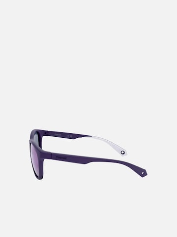 Lunettes de soleil 'Polaroid PLD 7050/S Matte black 52/21/140 UNISEX Sunglasses' Polaroid en violet
