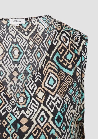 s.Oliver Blouse in Black