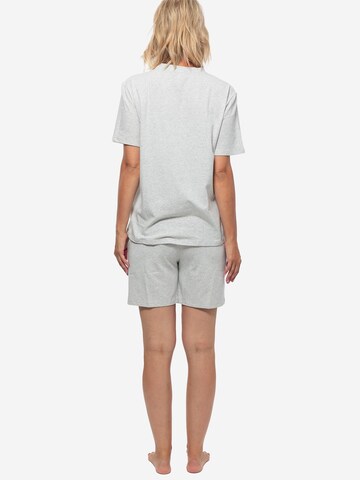 SCHIESSER Pajama 'Organic Cotton' in Grey