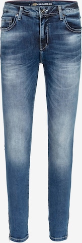 CIPO & BAXX Skinny Jeanshose in Blau: predná strana