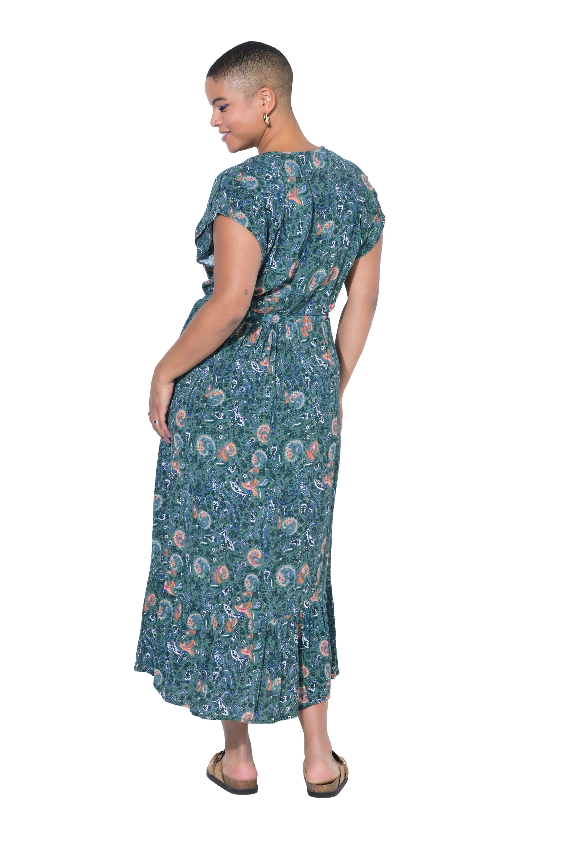 Studio Untold Jurk in Groen