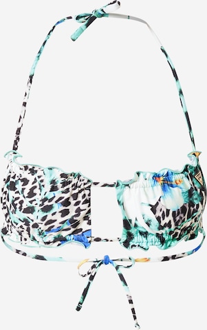 GUESS - Bandeau Top de biquíni em mistura de cores: frente