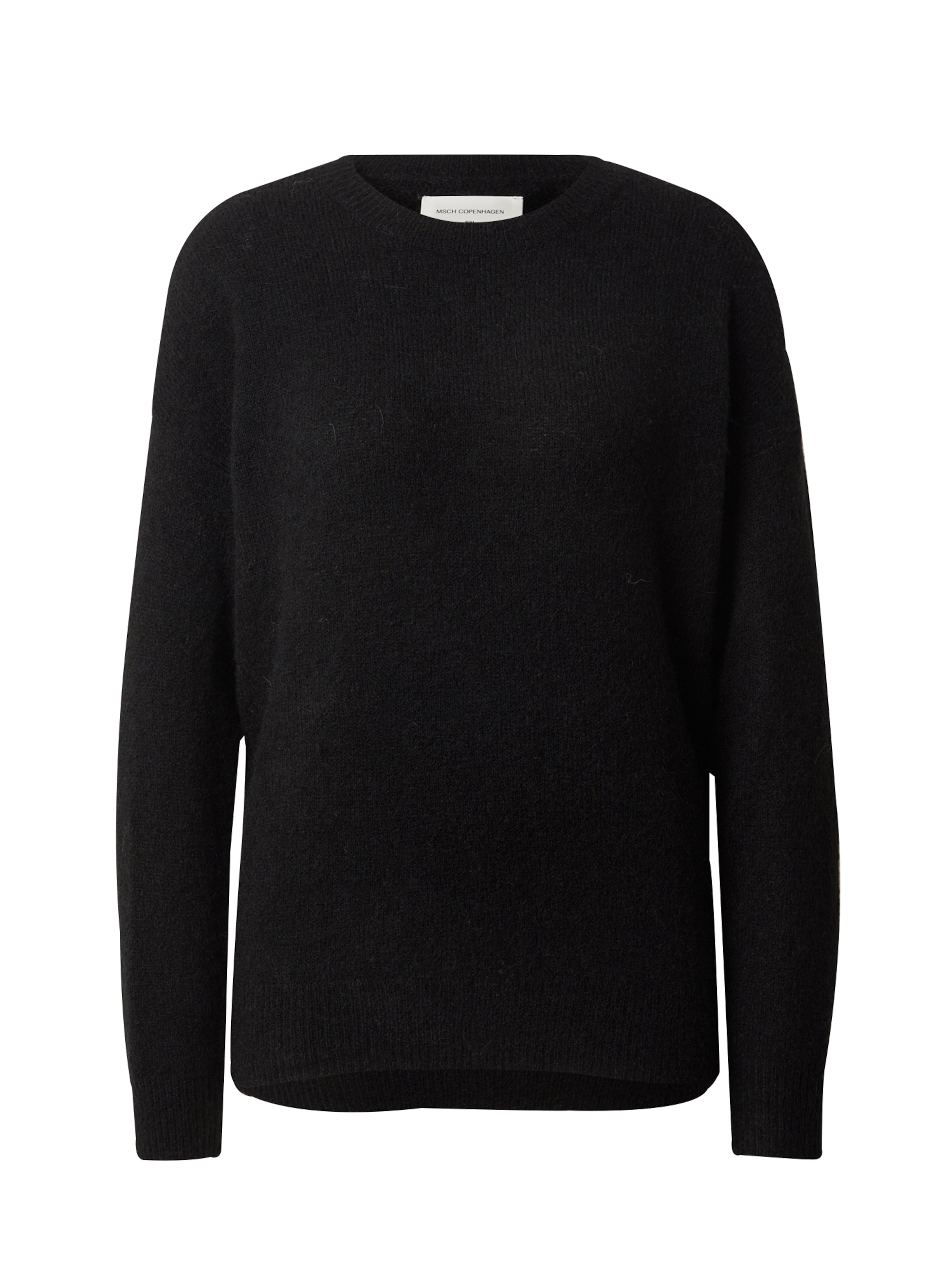 juoda MSCH COPENHAGEN Megztinis 'Festina Hope': priekis