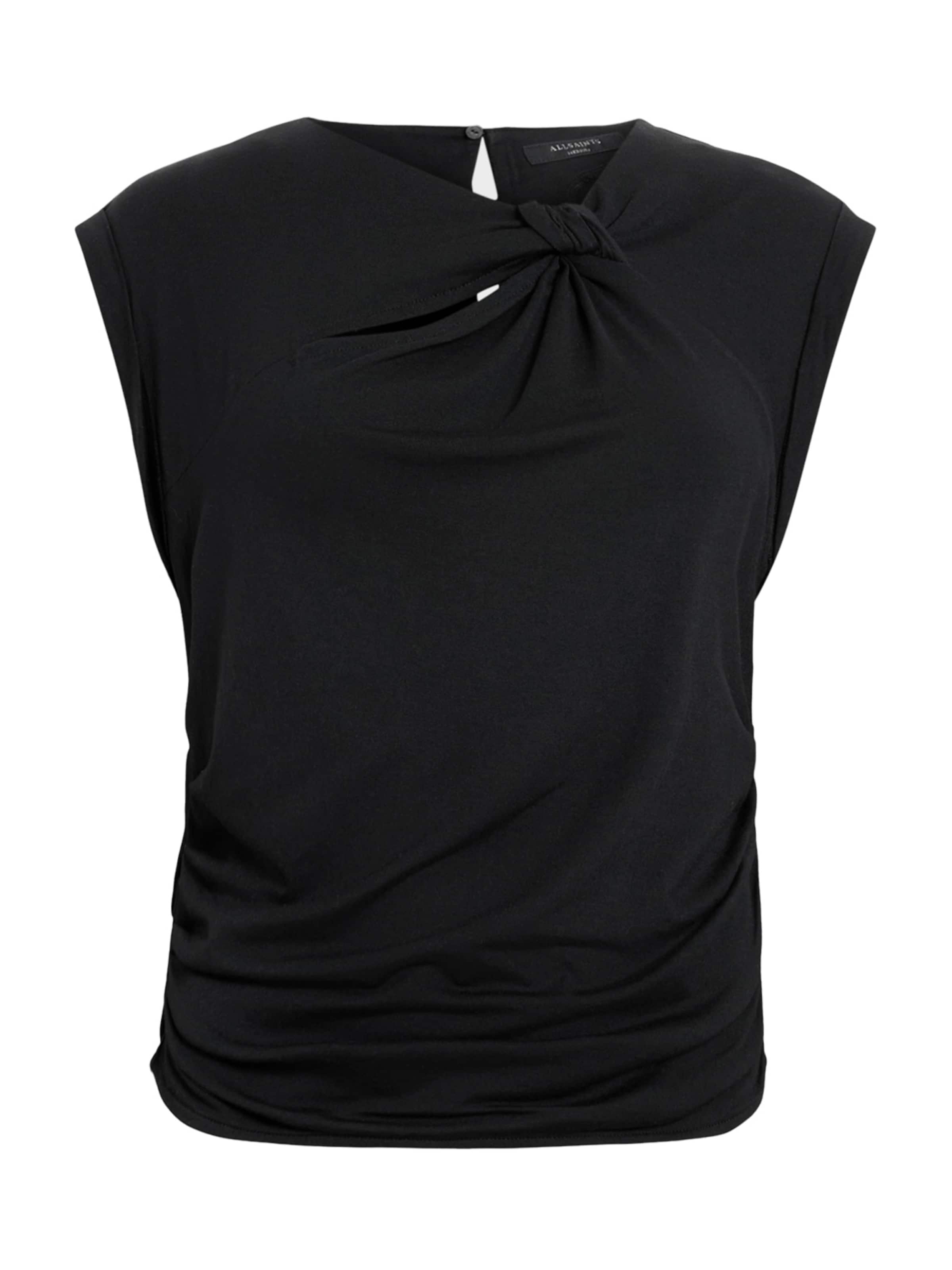 AllSaints Μπλουζάκι 'ROBIN' σε μαύρο: μπροστά