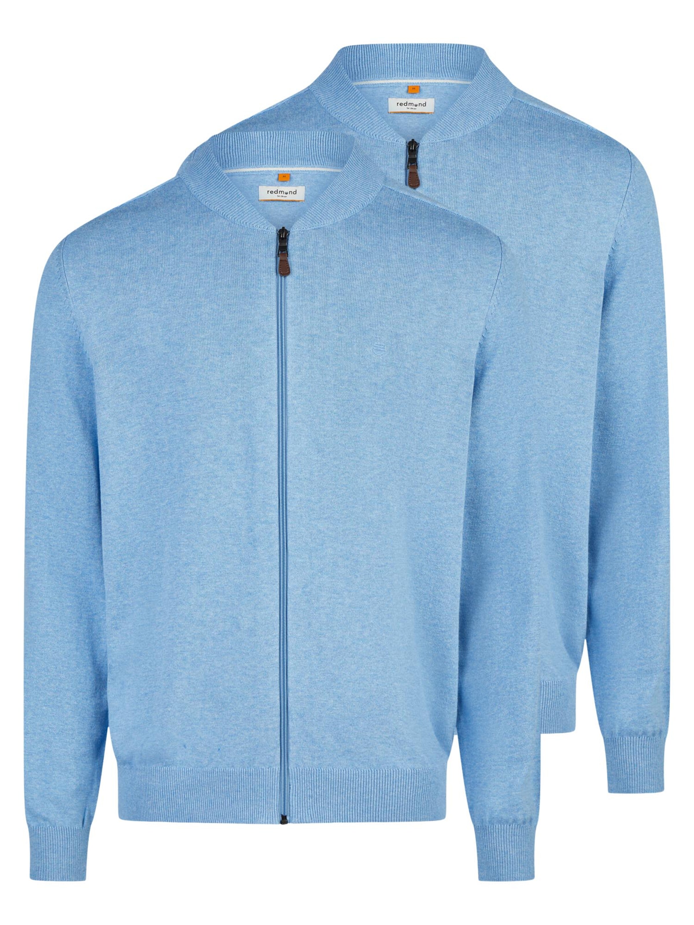 redmond Knit cardigan 'Basic' in Blue: front