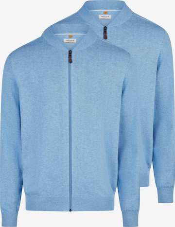 redmond Knit Cardigan 'Basic' in Blue: front