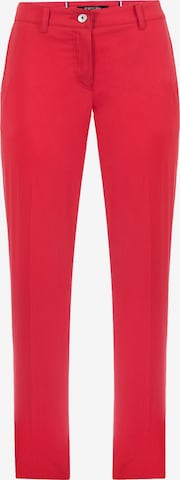 ppep. Regular Chino in Rood: voorkant