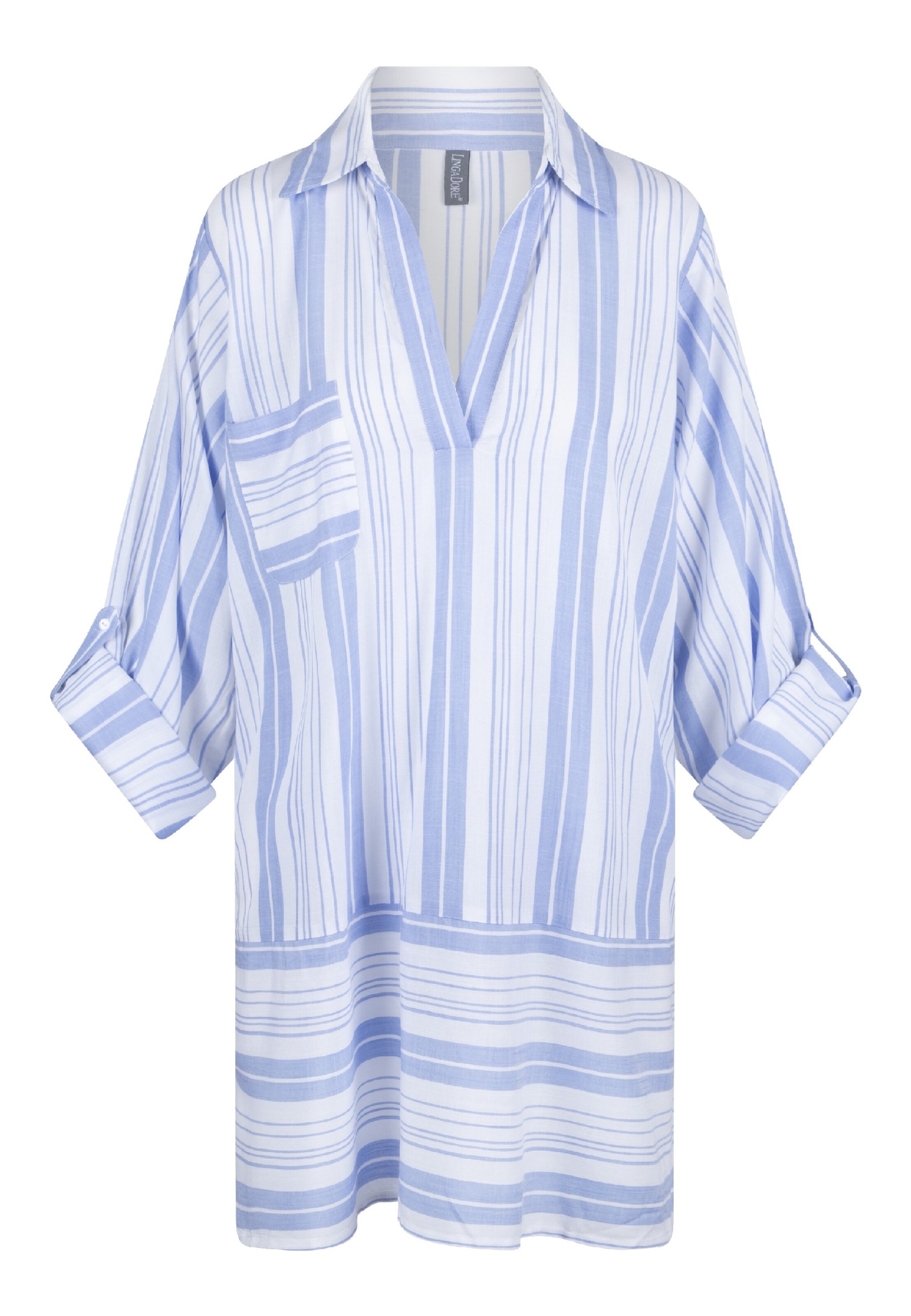 Chemise de nuit LingaDore en bleu : devant