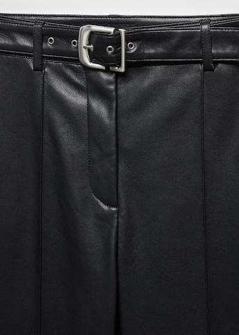 Regular Pantalon 'Anita' MANGO en noir