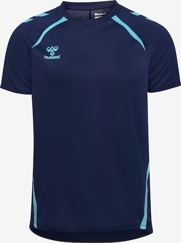 T-Shirt fonctionnel 'Lead 2.0' Hummel en bleu : devant