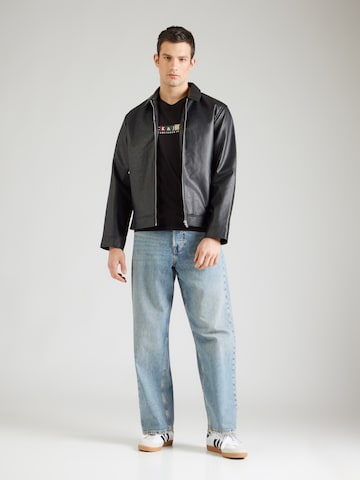 Maglietta 'JORNANTUCKET' di JACK & JONES in nero