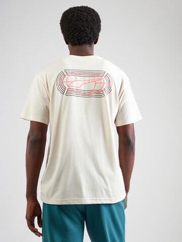 PUMA Λειτουργικό μπλουζάκι 'Run Club' σε λευκό: μπροστά