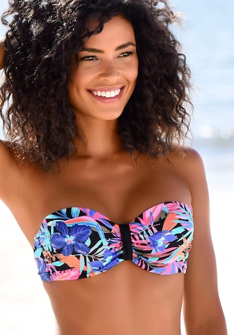 BENCH Balconette Bikini top 'Pitch' in Mixed colours