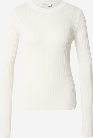 RÆRE by Lorena Rae Sweater 'Elea' in White: front