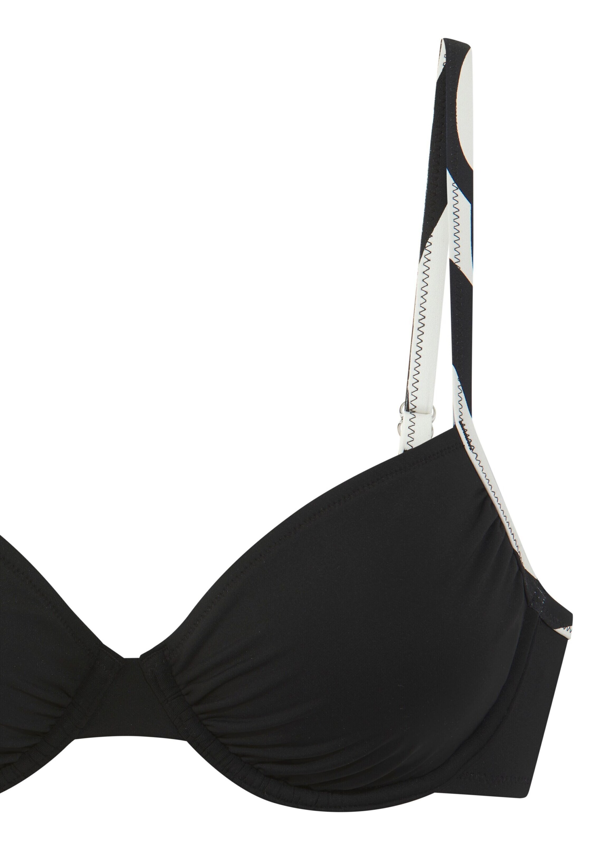 FRENCH CONNECTION Push-up Bikini in Schwarz