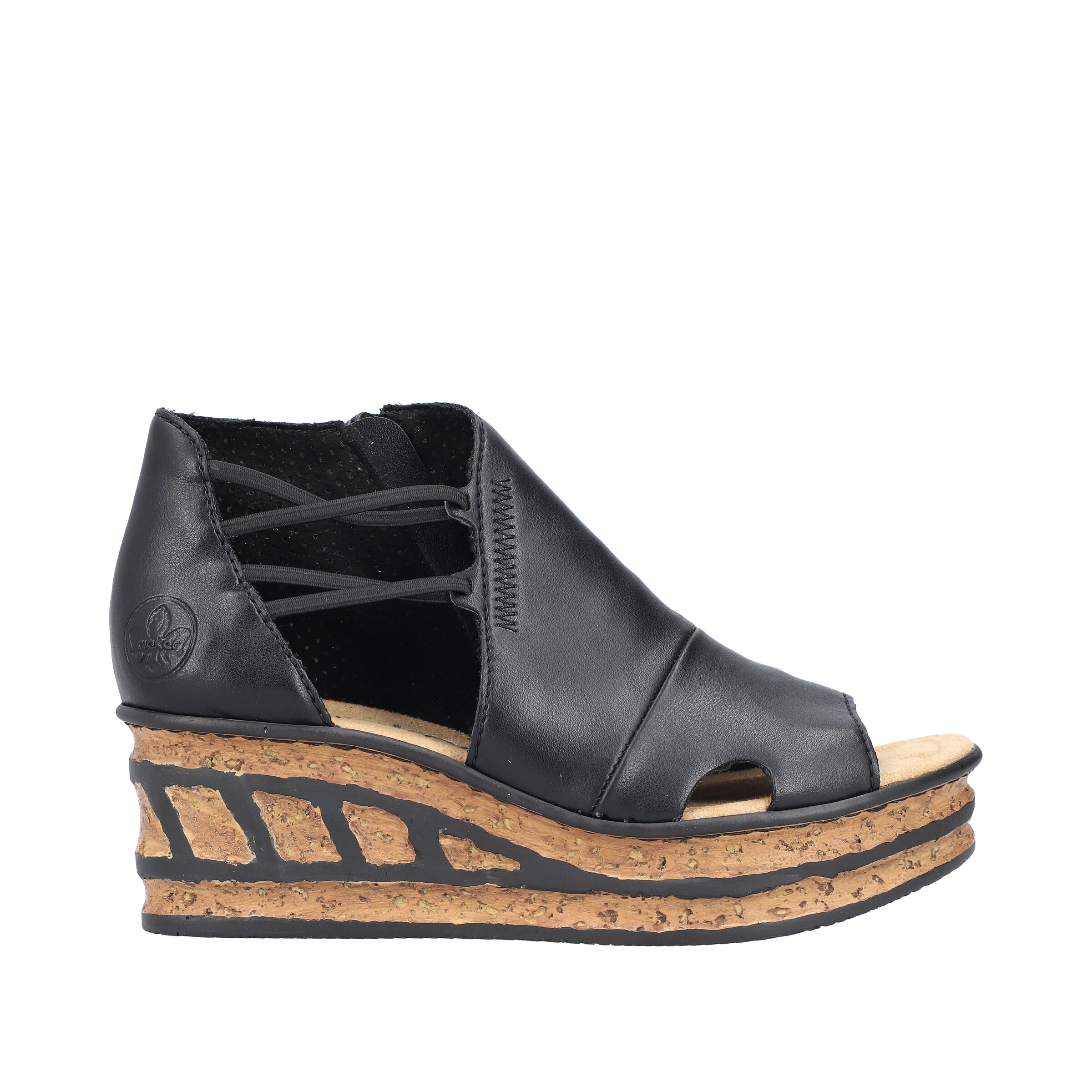 Rieker Sandale in Schwarz