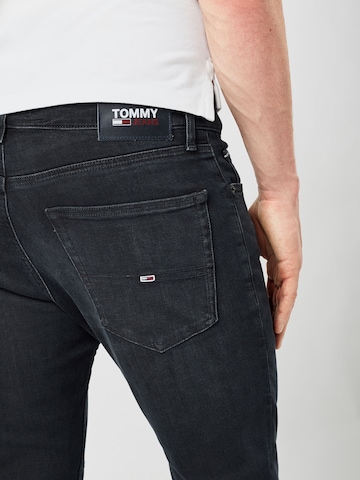 Tommy Jeans - Slimfit Vaquero 'Scanton' en negro