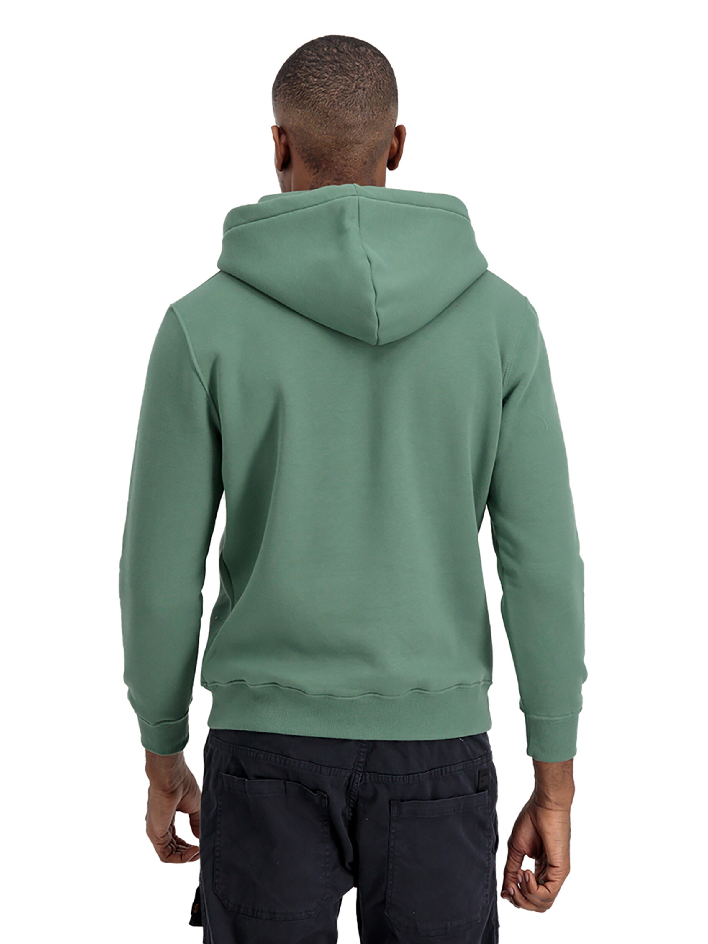 ALPHA INDUSTRIES Sweatshirt 'Basic' in Green