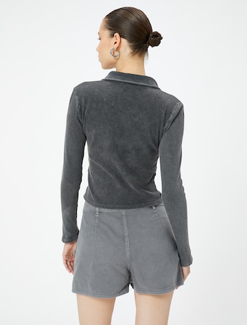 Koton Knit cardigan in Grey