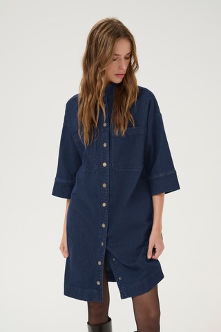 My Essential Wardrobe Shirt dress in Blue