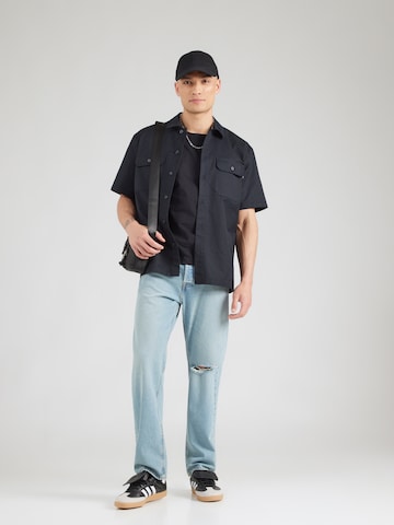 JACK & JONES Ohlapna forma Kavbojke 'JJICHRIS JJORIGINAL' | modra barva