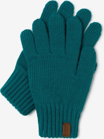 Vivisence Vingerhandschoenen '7014R' in Blauw: voorkant