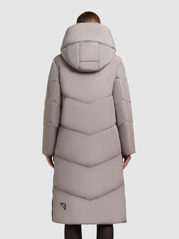 khujo Wintermantel 'Pulset Matt ' in Grijs