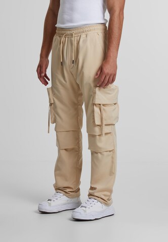 2Y Studios Loosefit Cargobyxa 'Taro' i beige