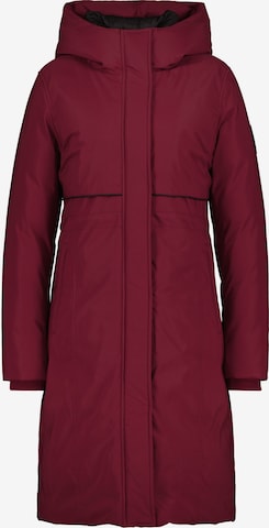 alife & kickin Winter jacket in Red: front