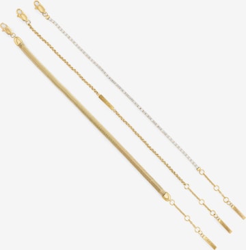 Brățară de la Calvin Klein pe auriu: față