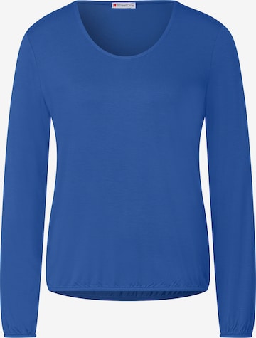 STREET ONE Shirt in Blau: predná strana